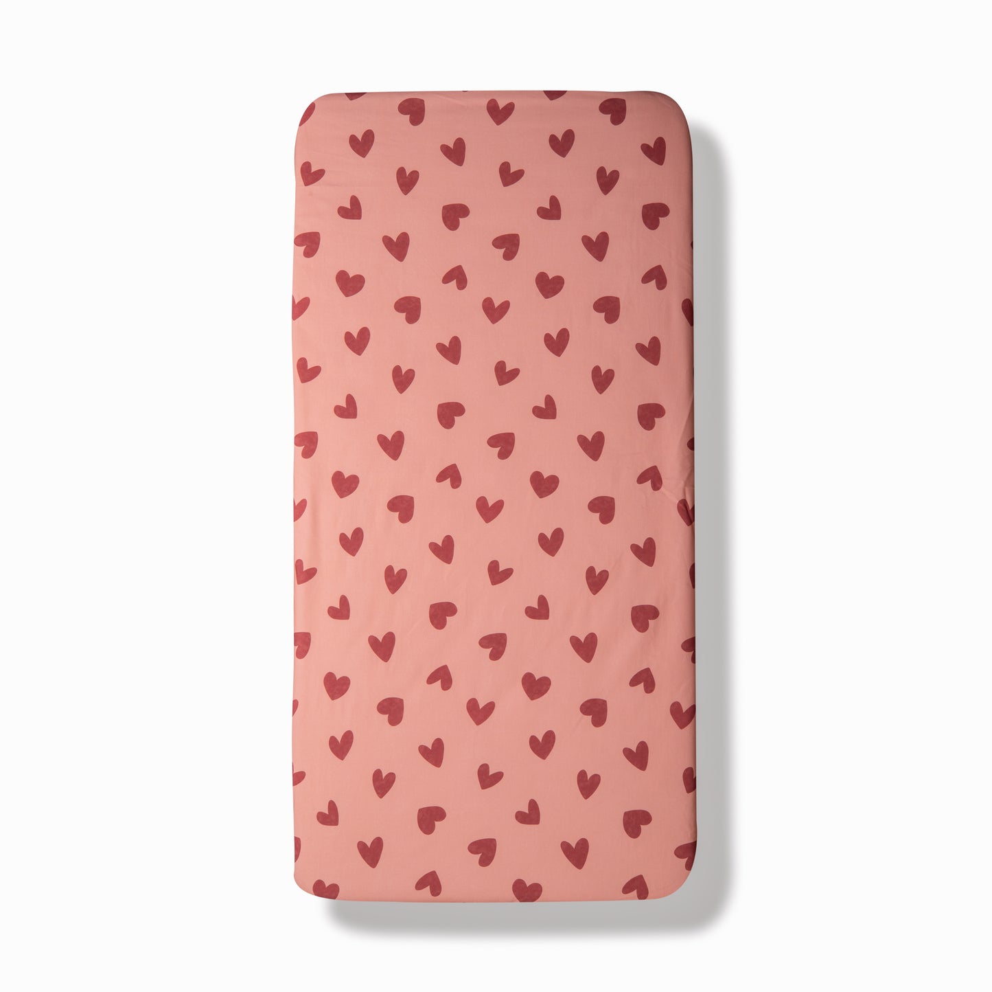 Fitted sheet HeartLand, 100% organic cotton, top view